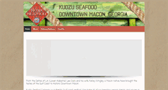 Desktop Screenshot of kudzuseafood.com